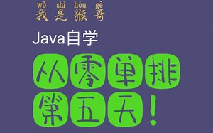 Day 5挑战在职自学JAVA，一年转行IT。每天一分钟自述视频监督。