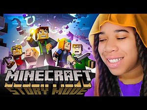 I'm Finally Playing Peak 🤗 - Minecraft Story Mode [1]
