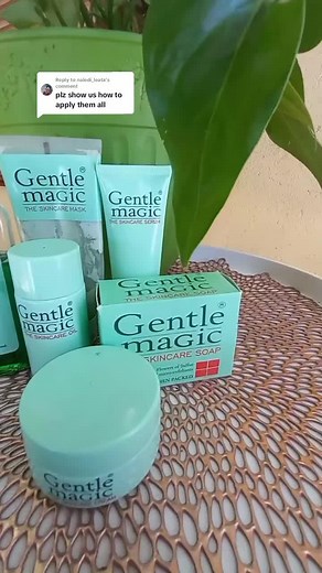 Replying to @naledi_leata Step by step gentle magic skincare routine #gentlemagic_skincare #gentlemagicproduct #gentlemagic #skincareroutine #skincare #affordableskincareproducts @GentleMagic SkinCare