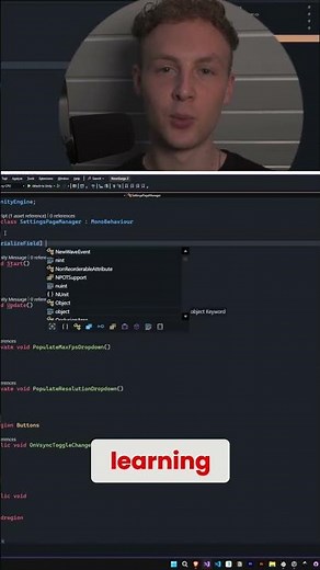 Unity Tutorial Master Code with Passive Learning!