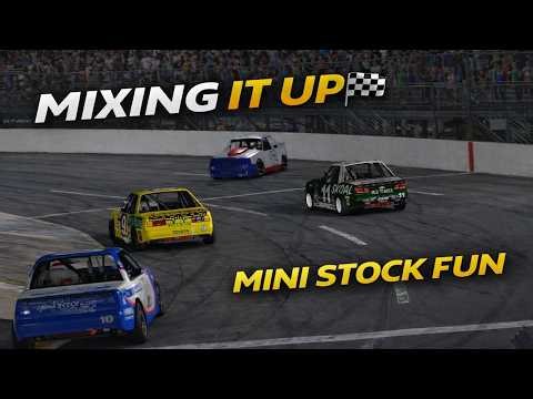 Clean Mini Stock Racing at Langley | Mixing It Up on the Oval | iRacing