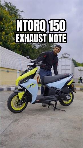 The TVS NTorq 150 carries forward the NTorq legacy with bassy acoustics! #TVSNtorq150 #PowerDrift