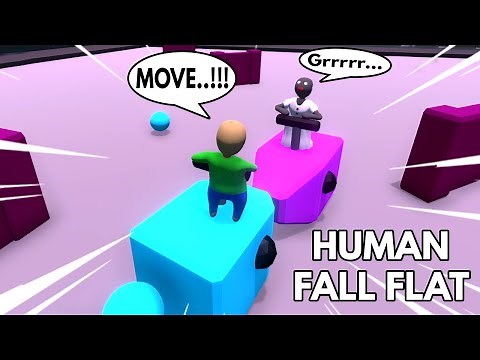 BALDI AND GRANNY PLAYING HUNGRY HIPPO in HUMAN FALL FLAT