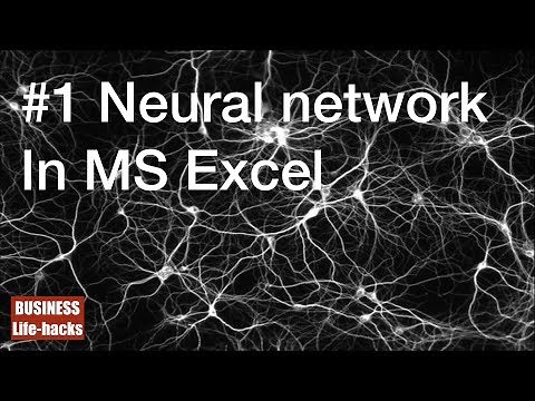 Neural network in Excel