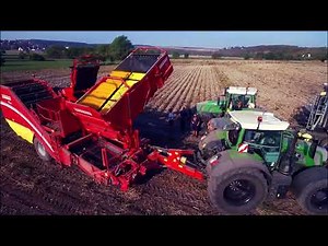 FENDT 828 vario und GRIMME Kartoffelroder SE 260 / Agrardienste Rohlfing Liederstädt GmbH