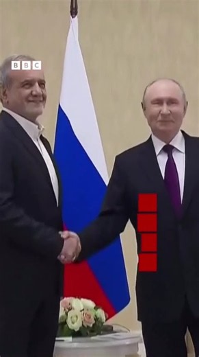 دیدار پوتین با پزشکیان در روسیه