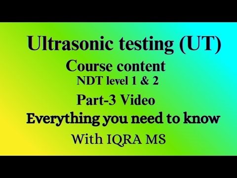 Introduction of Ultrasonic Testing in hindi | ultrasonic testing kya hai for beginners level