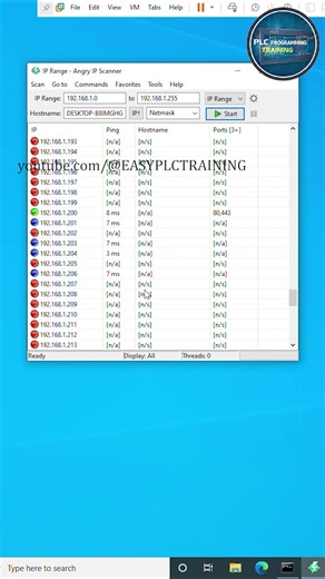 Struggling to find your PLC's IP? Check this out! (Using Angry IP Scanner) #SiemensS71200 #PLC #IndustrialAutomation #AngryIPScanner #IPAddressFind #AutomationEngineering #TechTips #PLCTutorial #S71200Tutorial #Networking #IndustrialControlSystems | PLC Programming Tips and Tricks