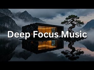 Deep Focus Music • Work & Study Playlist for Productivity and Concentration