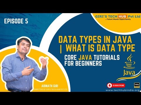 What is data type in java | core java for beginners | live class lecture by Adinath Giri sir