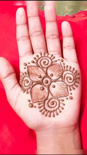 Simple Mehndi Design #shorts #mehndi