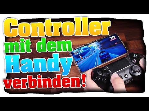 PS4 Controller mit Handy verbinden! DualShock Controller mit dem Handy verbinden | Android / iOS