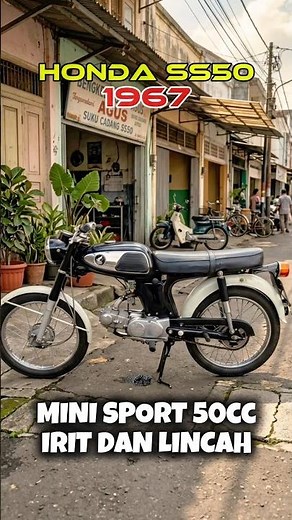 Honda SS50 - Sport 50cc Year 1967‼️#shortsmotor