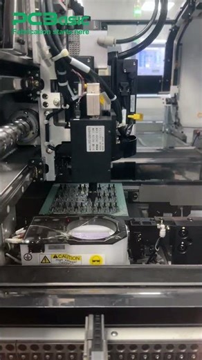 High-speed PCBA component placement · Zero errors