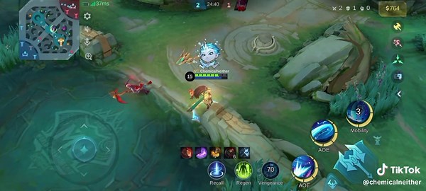 Lady Ruby x Alpha 1v1 Battle | Early Merry Christmas MLBB Fight