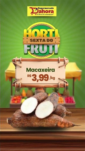 ANIMAÇÃO DO HORTIFRUT- Reels animado e falado