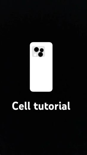 Cell tutorial