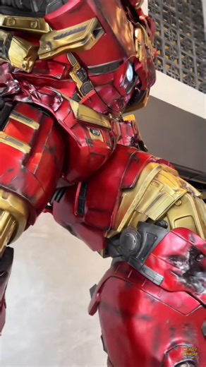 1.5K views · 39 reactions | We have a Hulkbuster statue that is about 10 ft tall, and looked amazing facing off against our Incredible Hulk statue. This video is of a Hulkbuster made by Queen Studios Queen Studios that is 11 and 1/2 ft tall, and costs $75,000. It's gorgeous but still the price of a small house in the Midwest! | Sci-Fi World | Facebook
