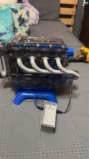 Built this model engine with my love #model #engine