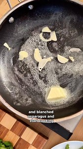 Your dinner plans just changed. My tagliatelle with prosciutto, peas, and asparagus is a flavor bomb you and the whole family will love. Be sure to save this one and share with the pasta lovers in your life. It’s #EasyAF! | Chef Amanda Freitag