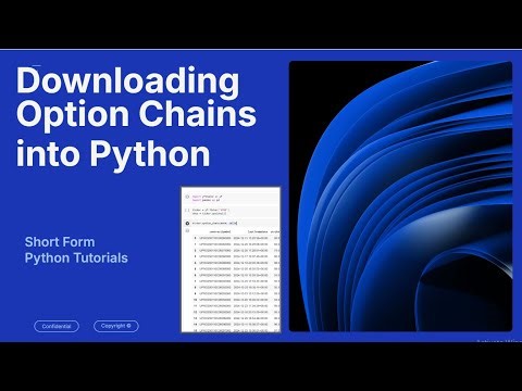 How to Download Stock Options Data in Python (in under 75 seconds)