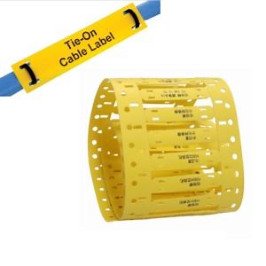 [Hot Item] Identification and Labelling of Wires and Cables Printed Cable Marker Tag