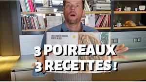 C'est le moment de vous dévoiler la recette de ma tarte aux poireaux avec des petites surprises comme un velouté. Un ingrédient, trois recettes ! C'est tiré de mon livre "Chef de famille" que vous pouvez retrouver partout en magasin ou sur Internet. Dépensez peu, mangez bien, c'est l'objectif du livre , voici la liste des ingrédients nécessaires : 1 pâte feuilletée 4 poireaux 170gr de ricotta 60g cerneaux de noix Muscade rapé Sel/poivre Huile 8cl Bon appétit ! Bises Nono | Norbert Tarayre