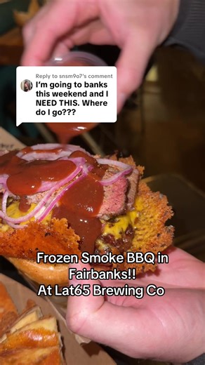Brisket Burger Delight at Frozen Smoke BBQ