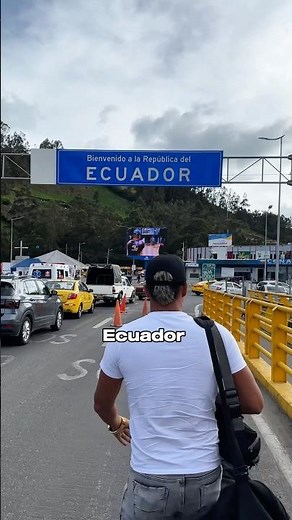Cómo cruzar la frontera entre Colombia y Ecuador! #tulcan #fronteracolombiaecuador #colombia