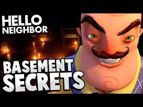 BASEMENT SECRETS | Hello Neighbor Alpha 2 Basement Update Gameplay