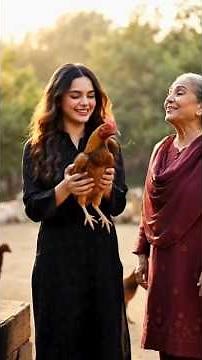 Girl Making Chicken Roast & Naan | ASMR Village Cooking