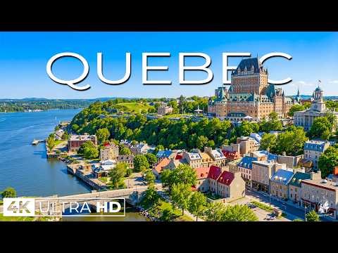 Quebec 4K 🇨🇦 | Old Quebec & Fairmont Le Château Frontenac | Canada Travel Guide UHD