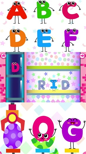 ABC Learning Game #12 - Explore the Letters and Phonics