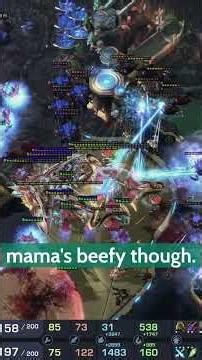 MaxPax's PERFECT Mothership Defense vs Zerg