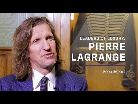 Leaders of Luxury Series: Huntsman Savile Row Owner Pierre Lagrange