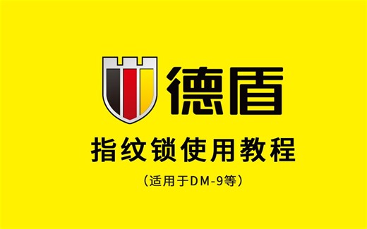 德盾超防撬安全门DM-9智能锁使用说明