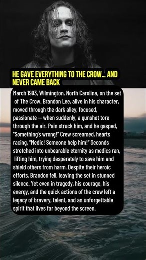 He Gave Everything to The Crow… And Never Came Back