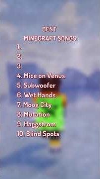Which Minecraft Song is the BEST #shorts
