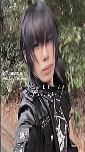 Sasuke Cosplay Inspired Makeup and Hair for Hiking