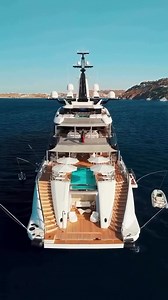 M/Y BRAVO EUGENIA making waves in serious style 💎 From a luxe cinema to a private elevator and pool, this 109m Oceanco masterpiece is the definition of next-level living! 📹 @kitson.yachts Ready for your next role in yachting? Explore exciting opportunities at MyCrewagency. Vacancies and take the first step today! #yachts #luxurylifestyle #superyachts #yachtcharter #boats | The Superyacht Insider