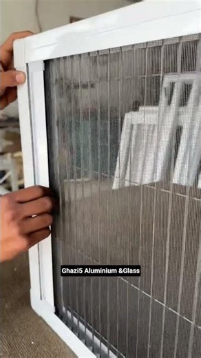 Butterfly net window || Aluminium #aluminium #viral #windows #youtubeshorts