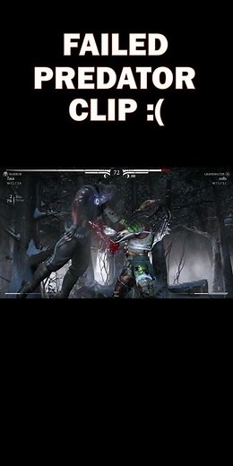 MKX | FAILED Warrior Predator Clip | Mortal Kombat X Gameplay 2025 | #fgc #mkx #mortalkombat #taus