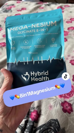 One supplement, so many reasons to keep it in the routine 💙 This is one of those easy, no-fuss additions that just fits into everyday wellness. A multi-form magnesium blend in vegan capsules, designed to slot neatly into your daily routine without overthinking it. Simple, versatile, and one of those “why didn’t I add this sooner?” staples. @hybridhealthofficial #TikTokMadeMeBuyIt #HybridHealth #WellnessJourney #SupplementStack #Magnesium