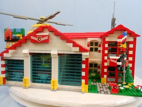 Custom LEGO Fire Station (2016 Edition)