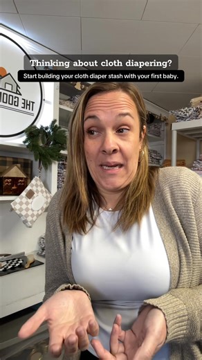 Cloth diapering doesn’t have to be perfect. But choosing it early on? That’s a game-changer for your family. #clothdiapers #clothdiapertips #secondbaby #newmom #clothdiapersforbeginners | The Good Village Cloth Co.