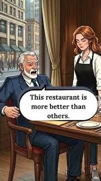 Ich will ein Suppe?! 😂 | Lustiger Deutsch Dialog im Restaurant (A1)