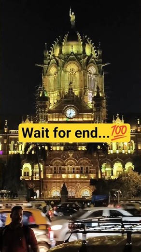 😱Unbelievable CST NIGHT VIEWS 🔥#trending #travel #shorts