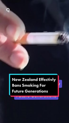 A #NewZealand law limiting the sale of #tobacco effectivly #bans #smoking for future generations. #WorldNews #health