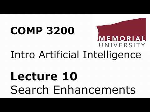 COMP 3200 / 6980 - Intro to Artificial Intelligence - Lecture 10 - Minimax Search Enhancements
