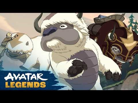 The Life of Appa | Meeting Aang and Getting Lost | Avatar